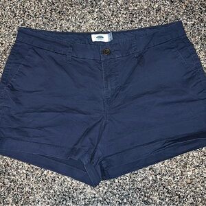Old Navy Blue Bermuda Shorts with Tailored Fit